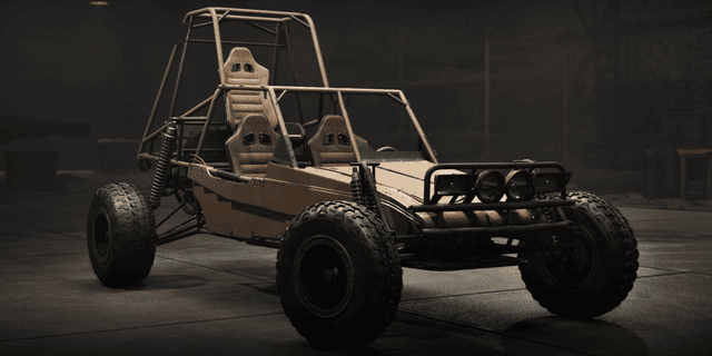 Two Tone Desert Dune Buggy