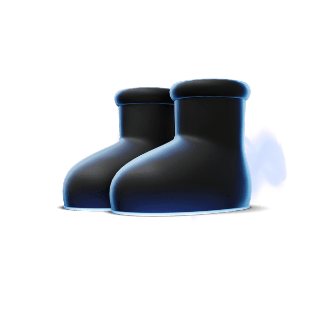 MSCHF Big Red Boot 'Black'