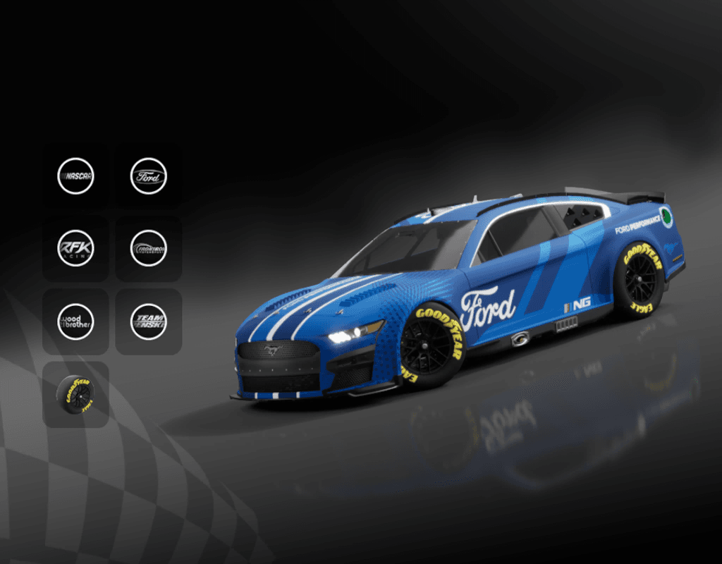 NASCAR Next Gen Ford Mustang
