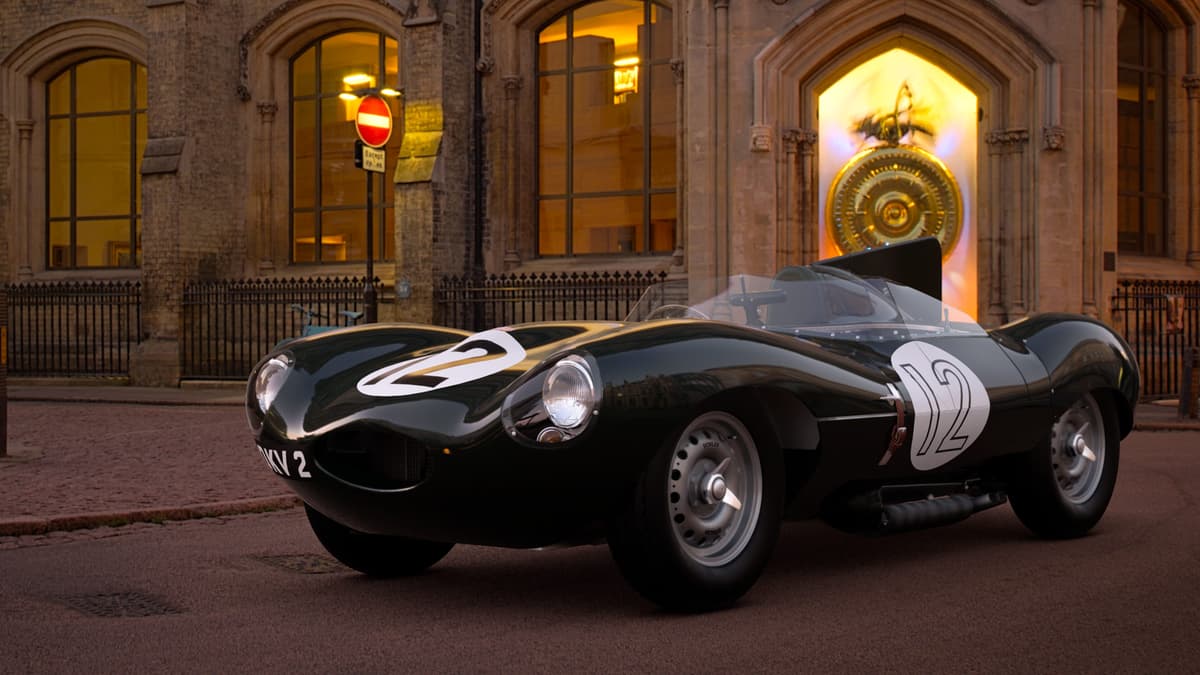 Jaguar D-type '54